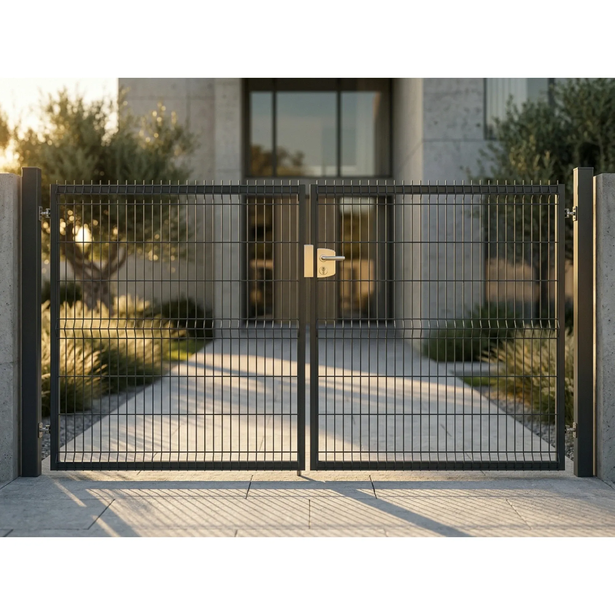 Brána EGIDIA antracit 3D s prísluš. 3000x1530 mm