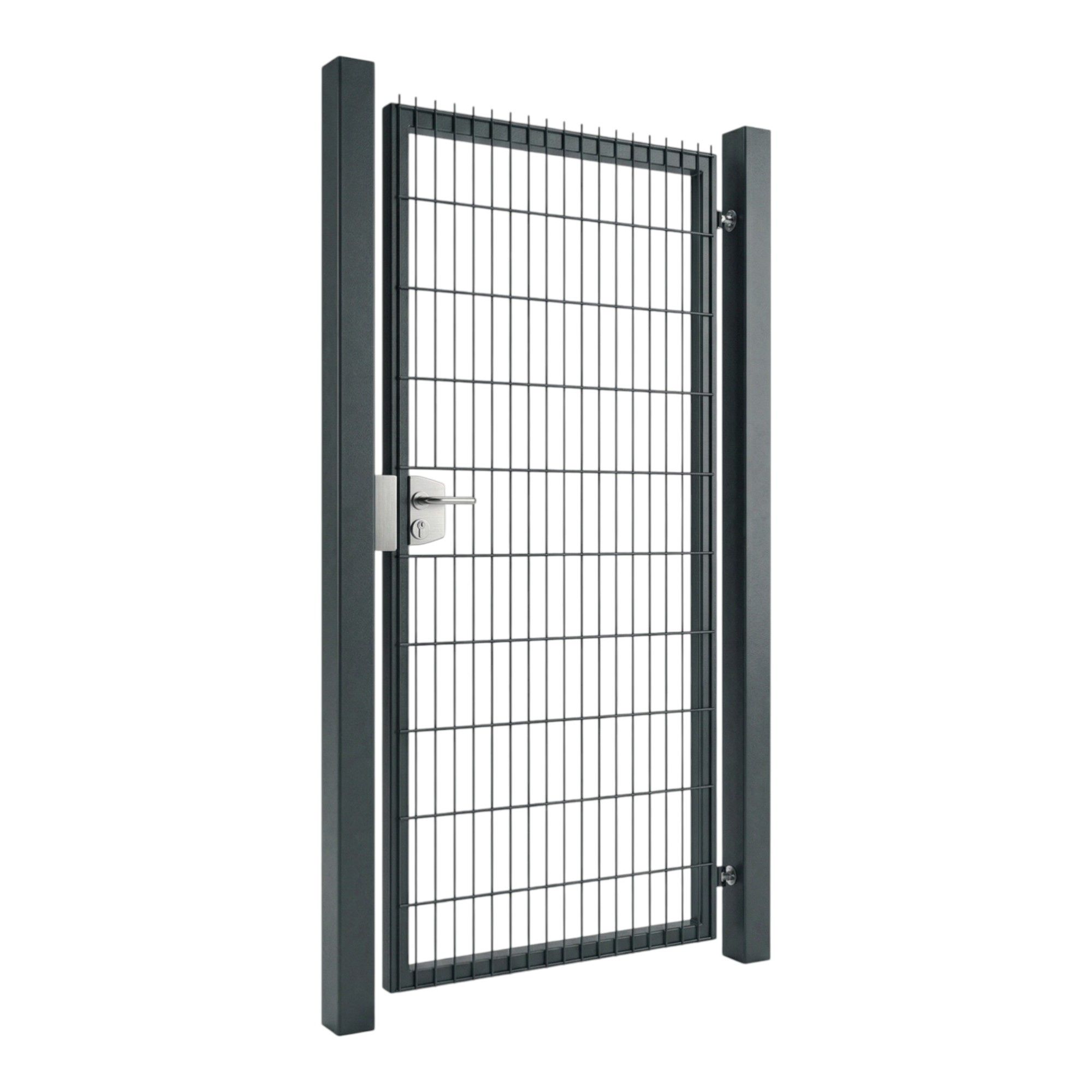 Bránka EGIDIA antracit 2D s prísluš. 1200x1830 mm