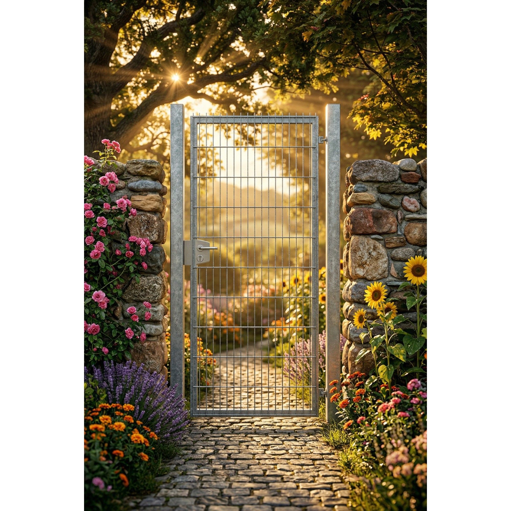 Bránka EGIDIA ZN 2D s prísluš. 1000x1030 mm