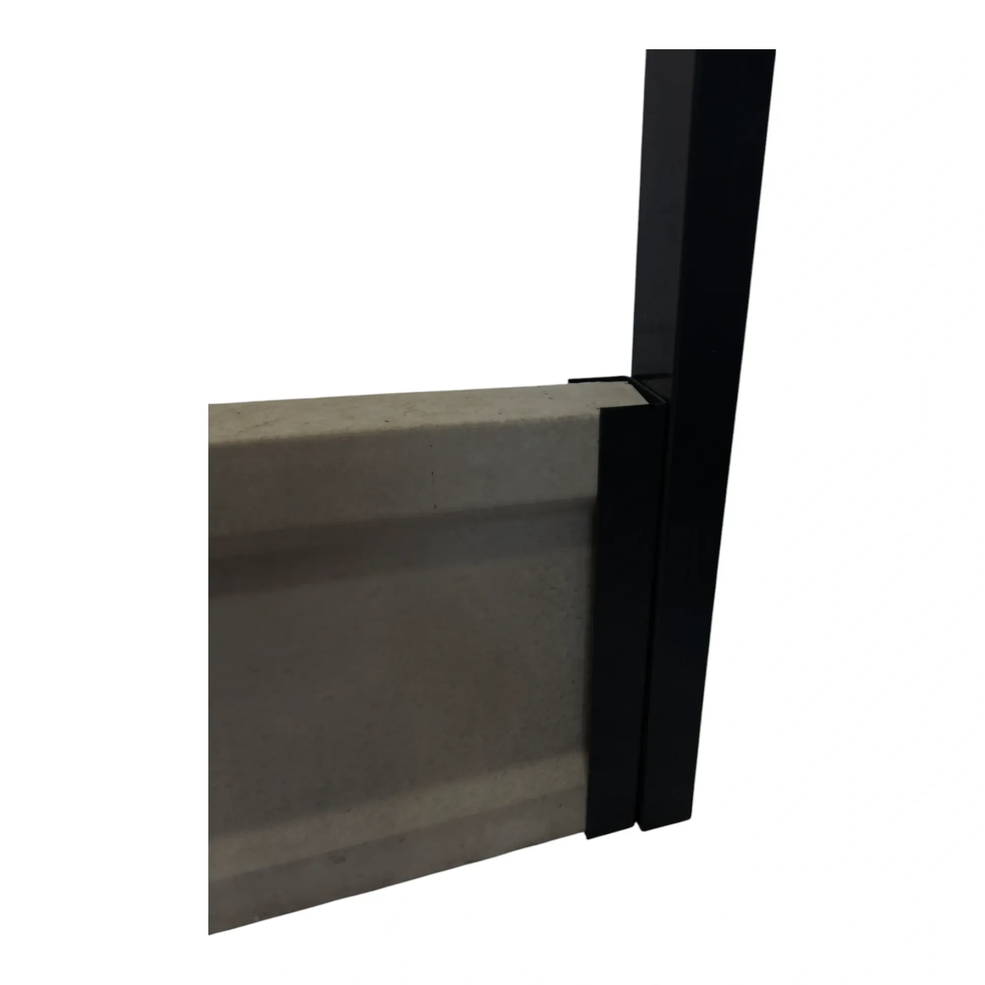 Koncový držiak podhrabovej dosky 200x50 mm antracit