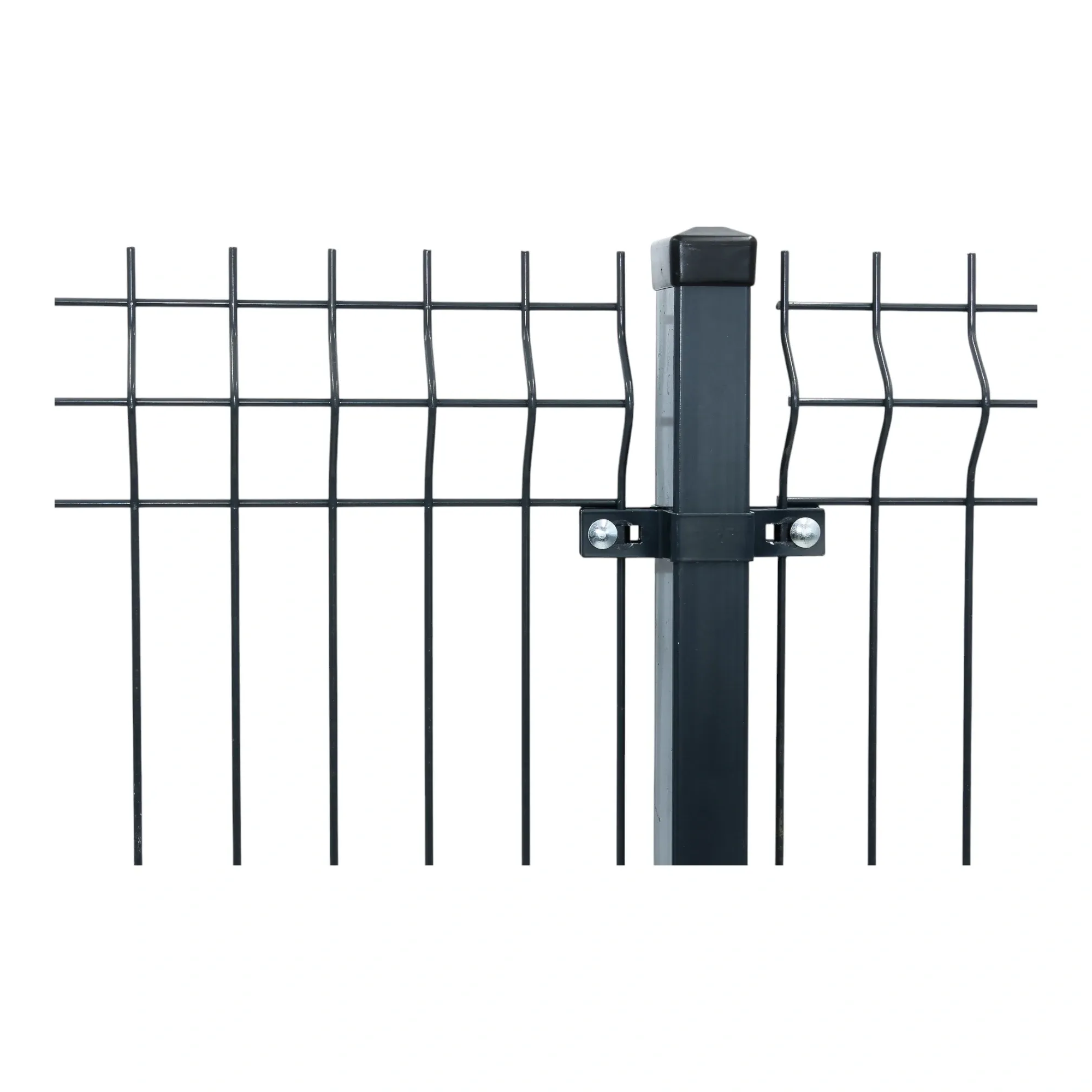 Plotový panel 3D 5 mm antracit 2500x830 mm