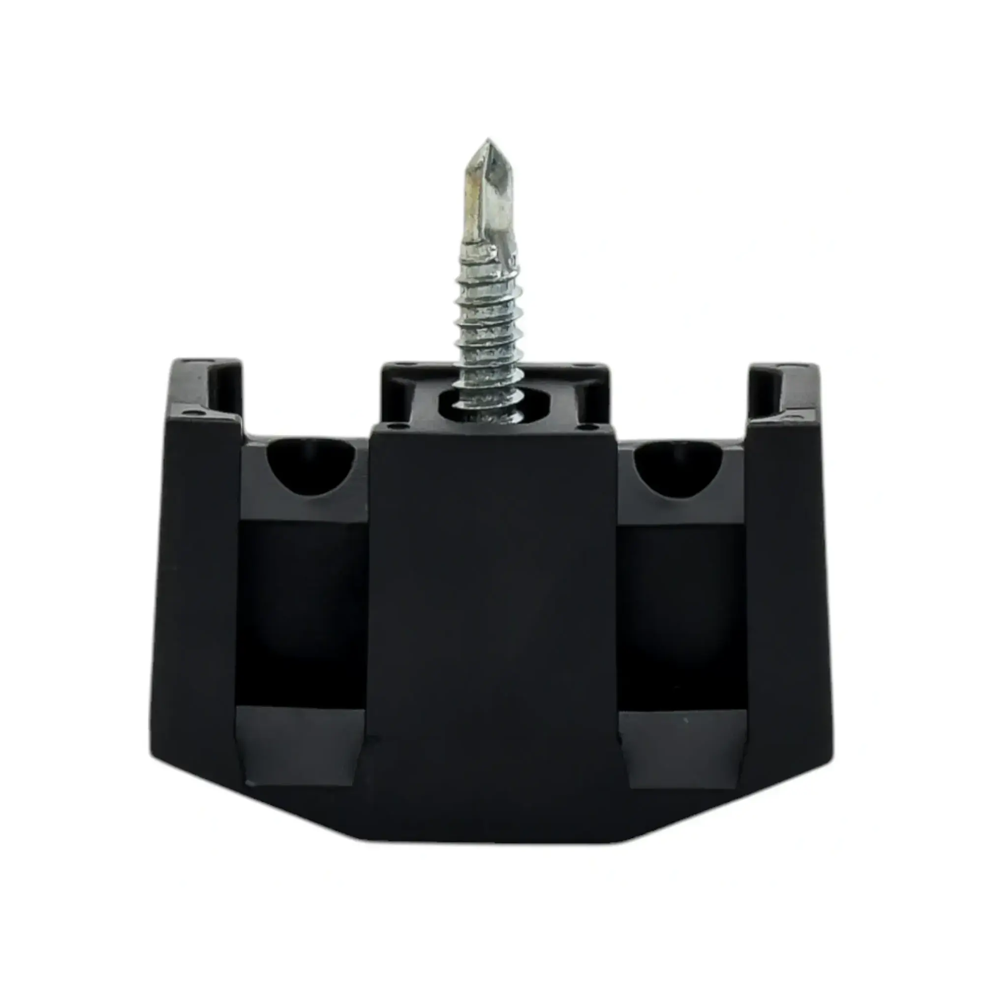 Príchytka plotových panelov 3D polyamidová - čierna + tex