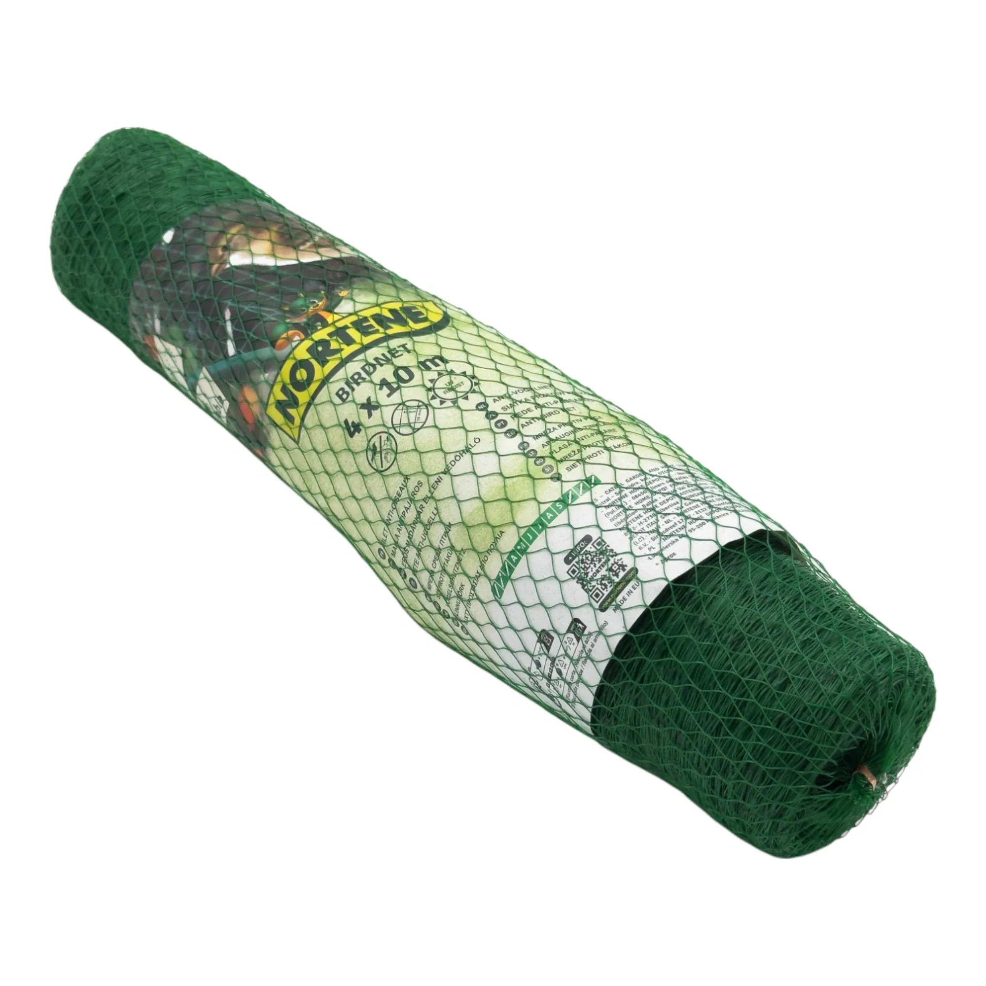 Sieť proti vtákom, zelená 18x18 mm á 4x5 m