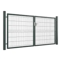 Brána EGIDIA antracit 3D s prísluš. 3000x1530 mm