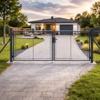 Brána Klasik antracit s prísluš. 3600x1500 mm