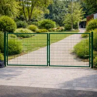 Brána SOLID zelená s prísluš. 3542x1750 mm