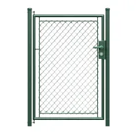 Bránka Klasik zelená s prísluš. 1000x1500 mm