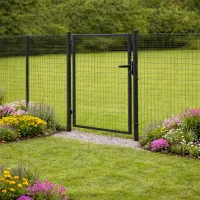 Bránka SOLID antracit s prísluš. 1073x950 mm