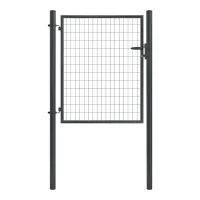 Bránka SOLID antracit s prísluš. 1085x1750 mm