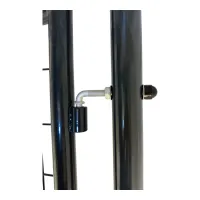 Bránka SOLID antracit s prísluš. 1085x1950 mm