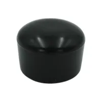 Krytka 38 mm stĺpika, čierna