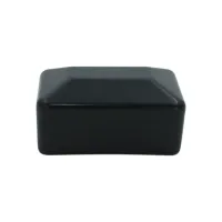 Krytka 40x60 mm stĺpika, čierna