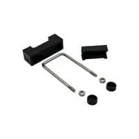 Príchytka panela UNI 40x60, čierna