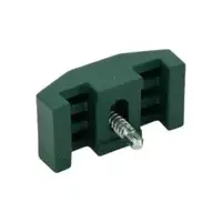 Príchytka plotových panelov 2D polyamidová - zelená + tex