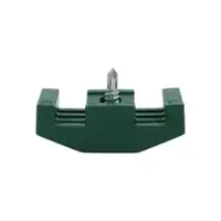 Príchytka plotových panelov 2D polyamidová - zelená + tex