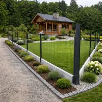 Priebežný držiak podhrabovej dosky 200mm, antracit