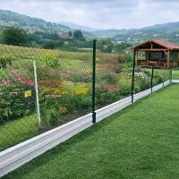 Priebežný držiak podhrabovej dosky 200mm, zelený