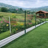 Priebežný držiak podhrabovej dosky 300mm, zelený