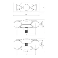 Spojka mobilných panelov