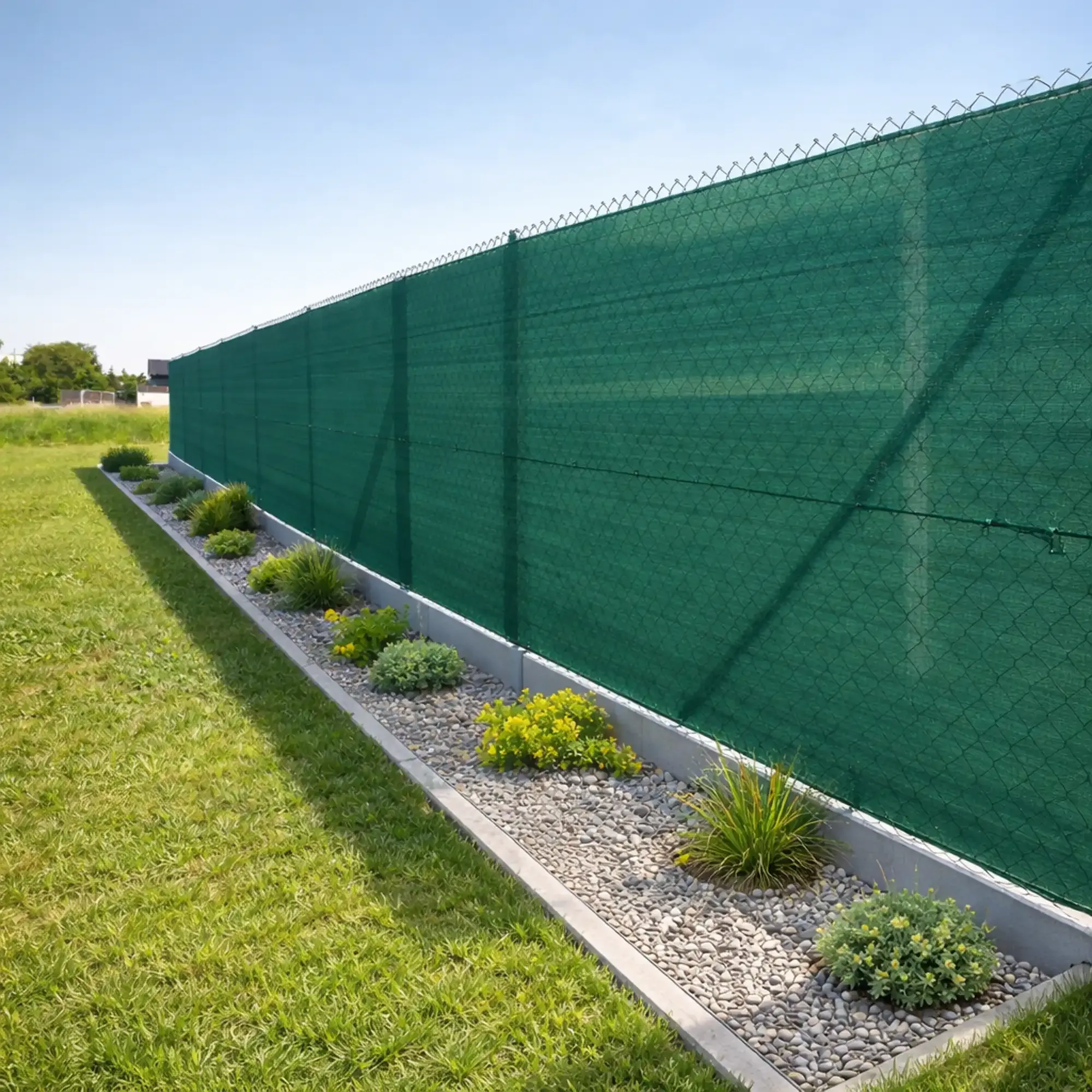 Tieniaca sieť 90 % zelená 10x2.0 m